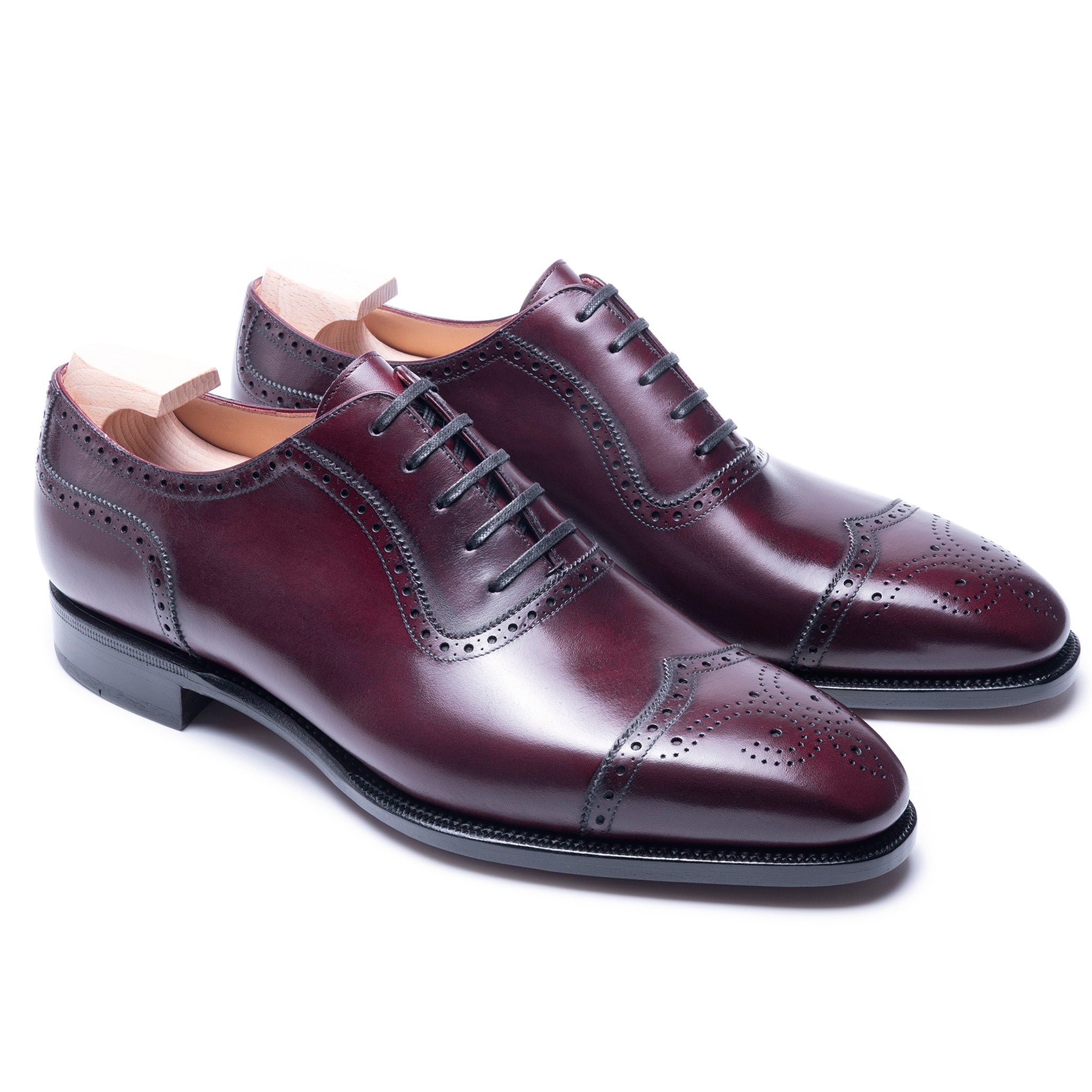 TLB Mallorca | Men's leather shoes | Oxford Shoes Artista Collection |  model Picasso vegano Burgundy 269