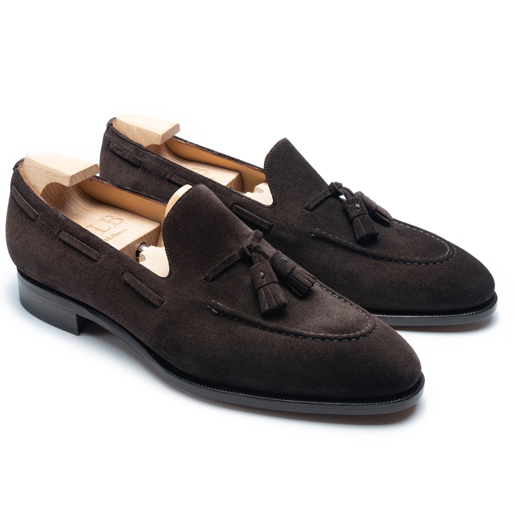 TLB Mallorca | Men's Leather loafers | Men's leather shoes | Goya brown ...