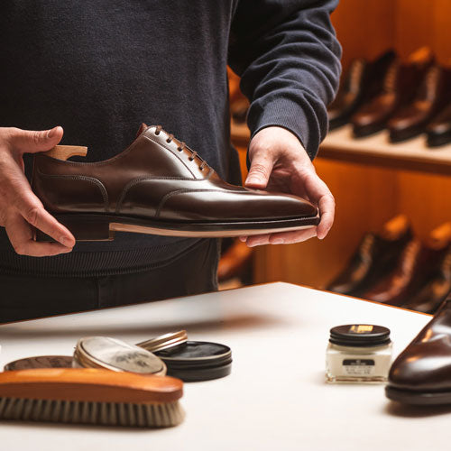 Cordovan cheap shoe care