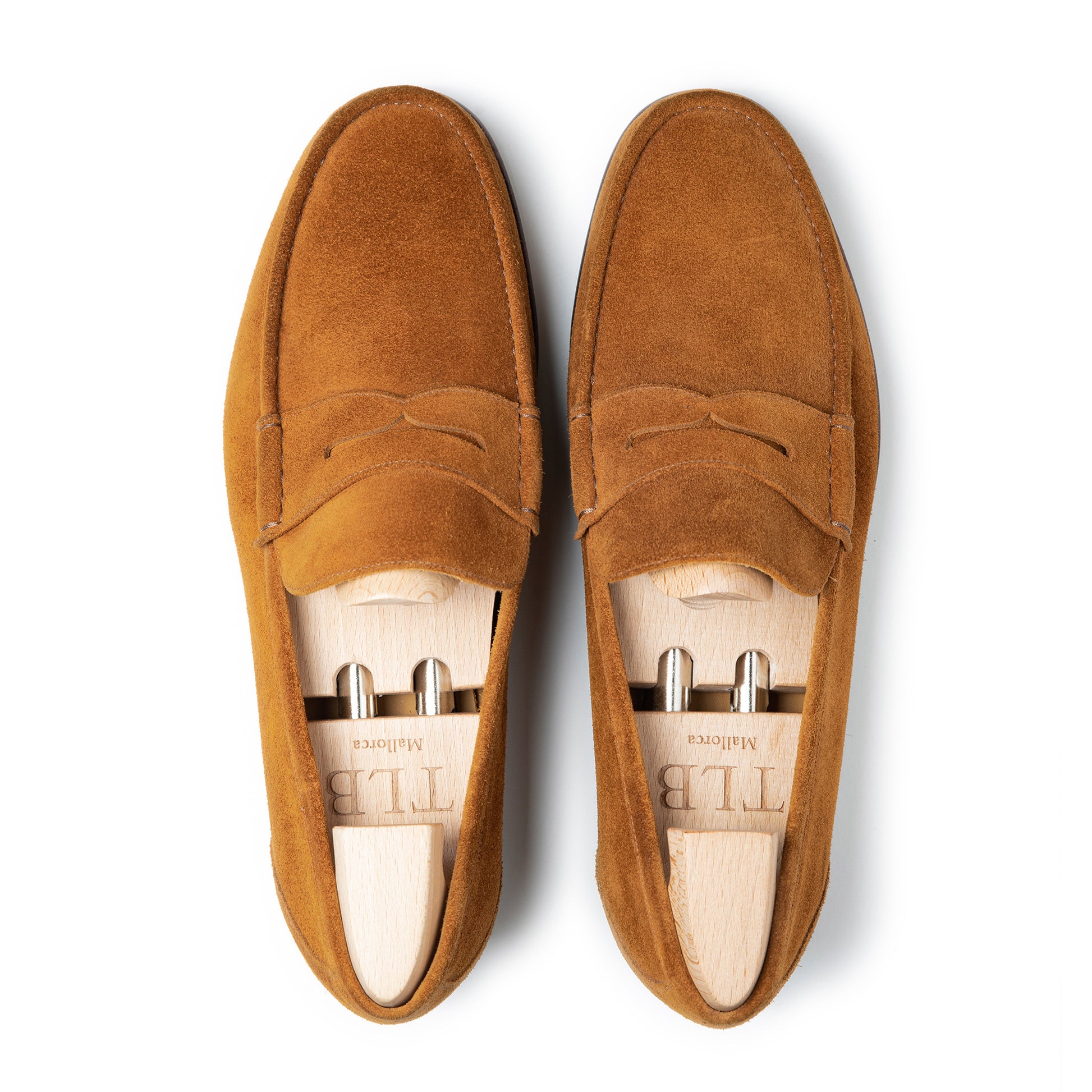 Brown Suede Loafers