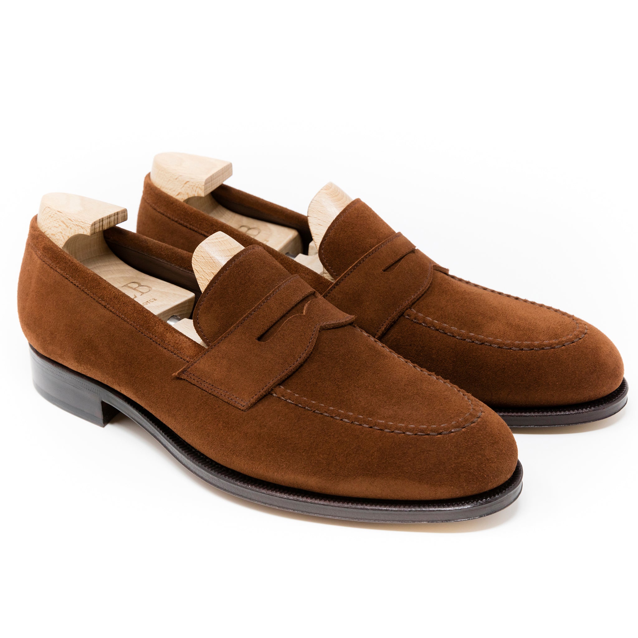 TLB Mallorca | Leather loafers | Jones Suede Polo Brown model 545